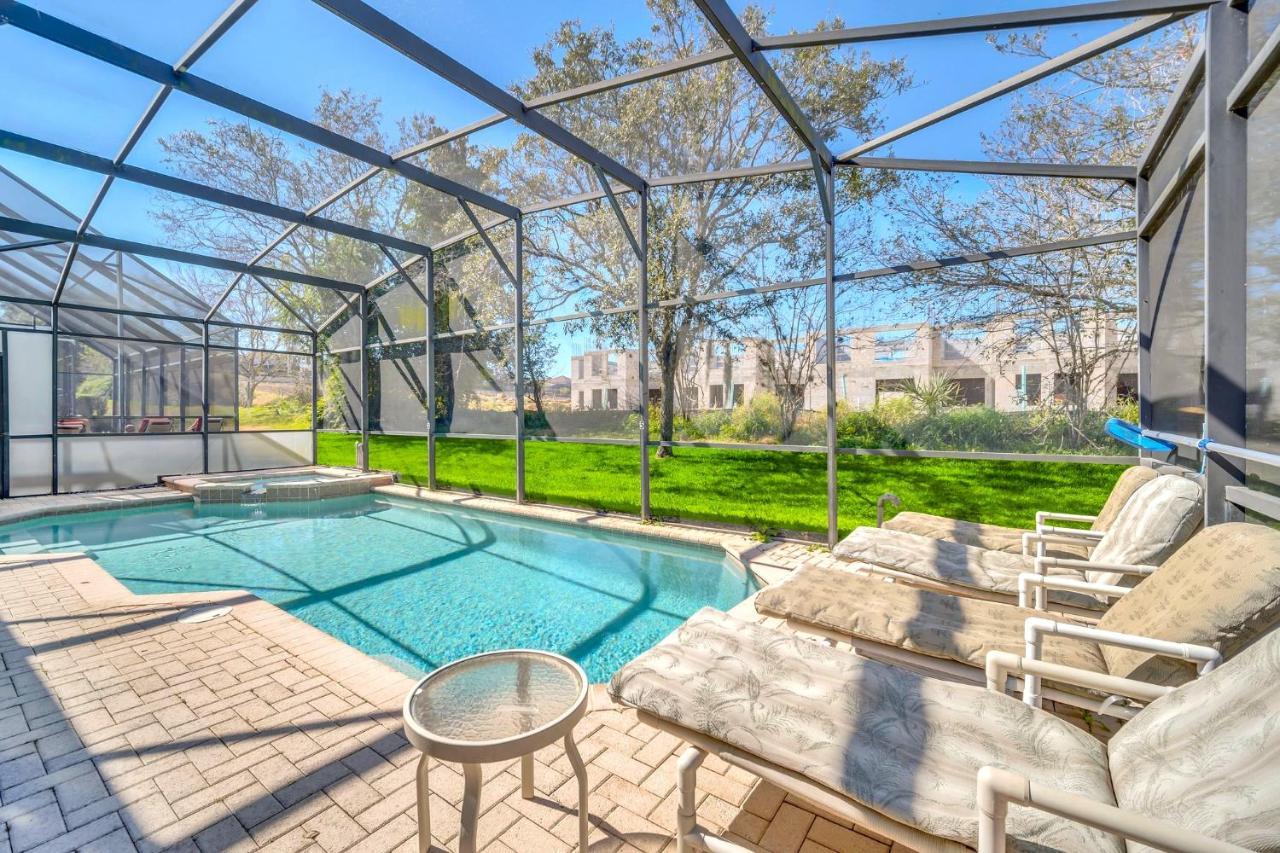 Near Disney! Spacious 5Br Resort Home With Private Pool, Hot Tub And Theater! Orlando Exterior foto