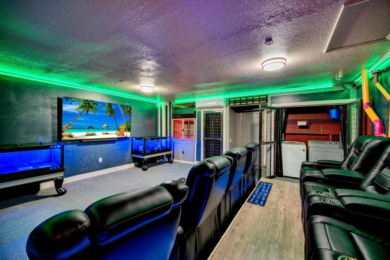 Near Disney! Spacious 5Br Resort Home With Private Pool, Hot Tub And Theater! Orlando Exterior foto
